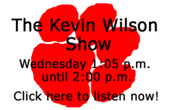 Listen to the Kevin Wilson Show live from Carmona's Tex-Mex every Wednesday from 1:05 p.m. until 2:00 p.m. on KPYK